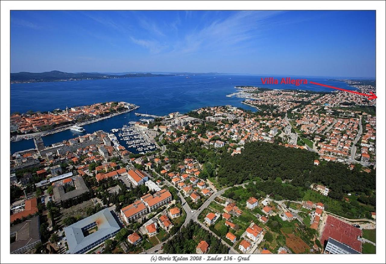 Villa Allegra Zadar Exteriör bild